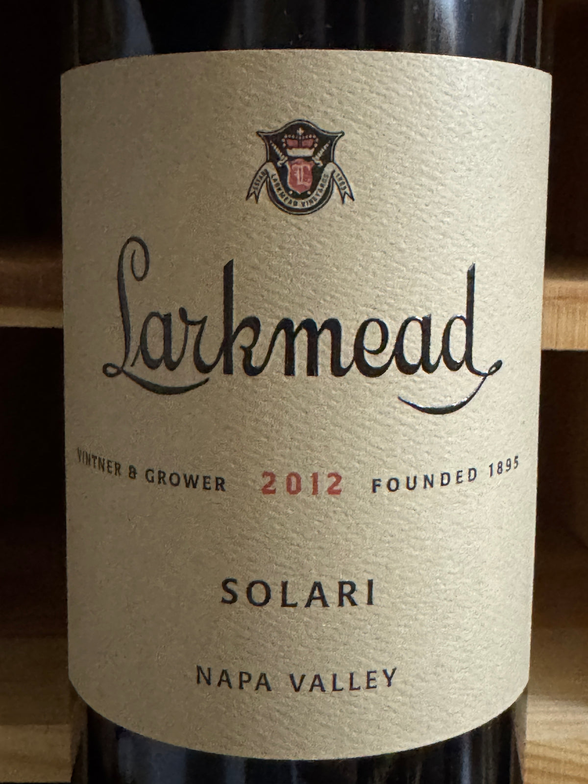 Larkmead Cabernet Sauvignon Solari 2012