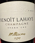 Benoît Lahaye Champagne Grand Cru Extra Brut Millesime 2019