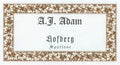 A.J. Adam Riesling Dhroner Hofberg Spätlese 2017
