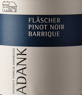 Adank Fläscher Pinot Noir Barrique 2021