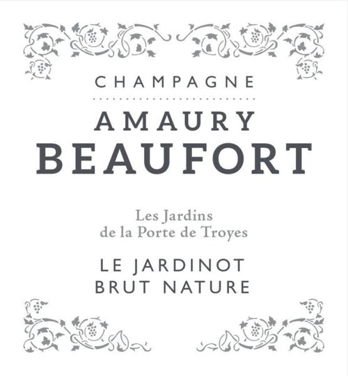 Amaury Beaufort Champagne Le Jardinot Brut Nature XX (Deg. 10/23)