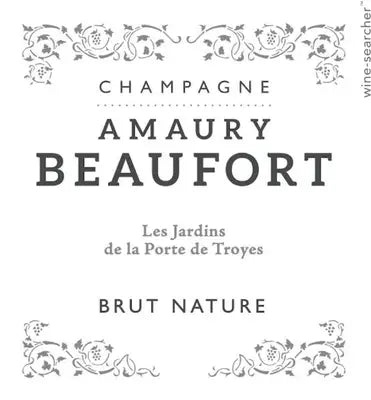 Amaury Beaufort Champagne Les Jardins de la Porte de Troyes Brut Nature XX (Deg. 9/23)