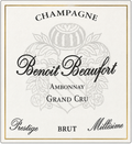 Benoît Beaufort Champagne Grand Cru Ambonnay Prestige Brut 2013