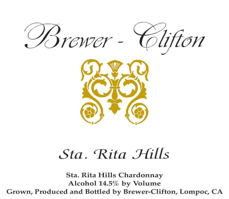 Brewer-Clifton Sta Rita Hills Chardonnay 2016