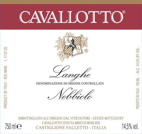 Cavallotto Langhe Nebbiolo 2021