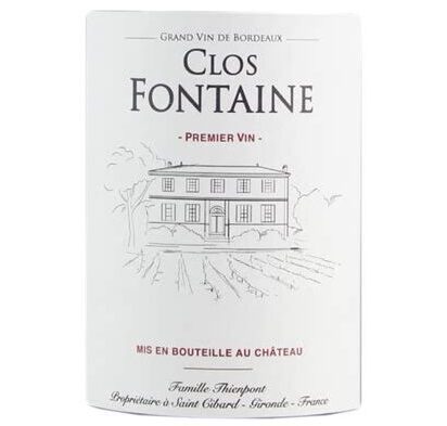 Château Clos Fontaine 2020