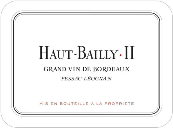 Château Haut-Bailly II 2020 (Halbflasche)