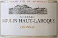 Château Moulin Haut-Laroque 2015