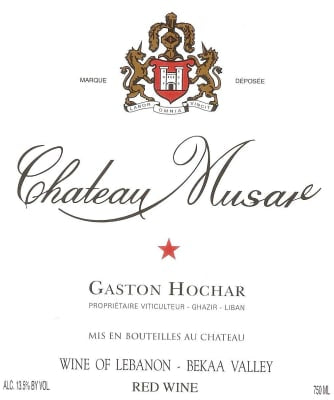 Gaston Hochar Chateau Musar 2000