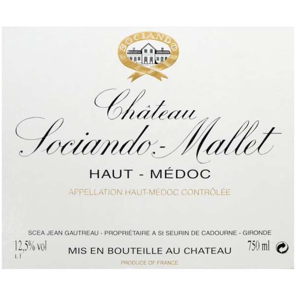 Château Sociando-Mallet 2018