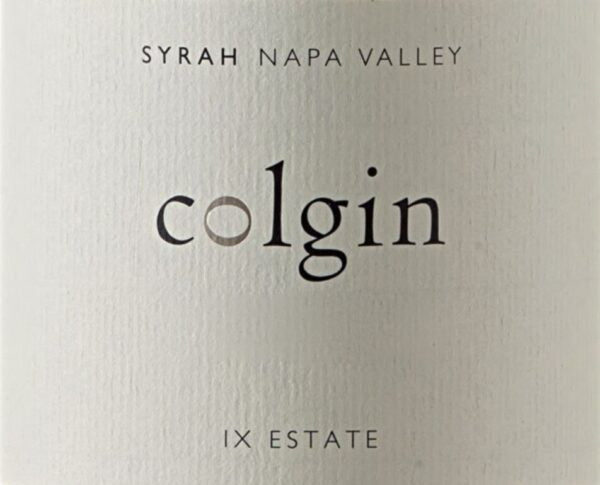 Colgin IX Estate Syrah 2021