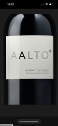 Bodegas Aalto Aalto 2020