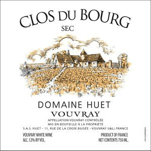 Domaine Huet Vouvray Sec Clos du Bourg 2019
