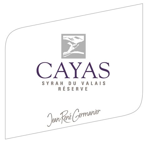 Jean-René Germanier Syrah Réserve Cayas 2019 (Halbflasche)