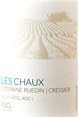 Domaine Ruedin Cressier Les Chaux 2021