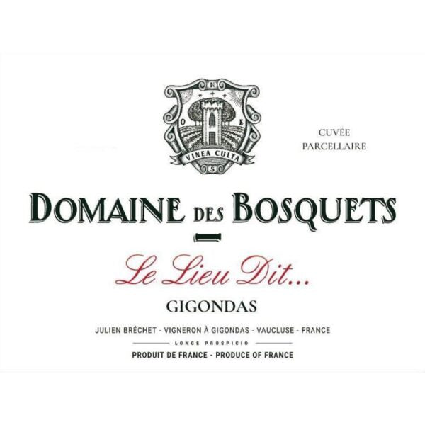 Domaine des Bosquets Gigondas Le Lieu Dit 2019