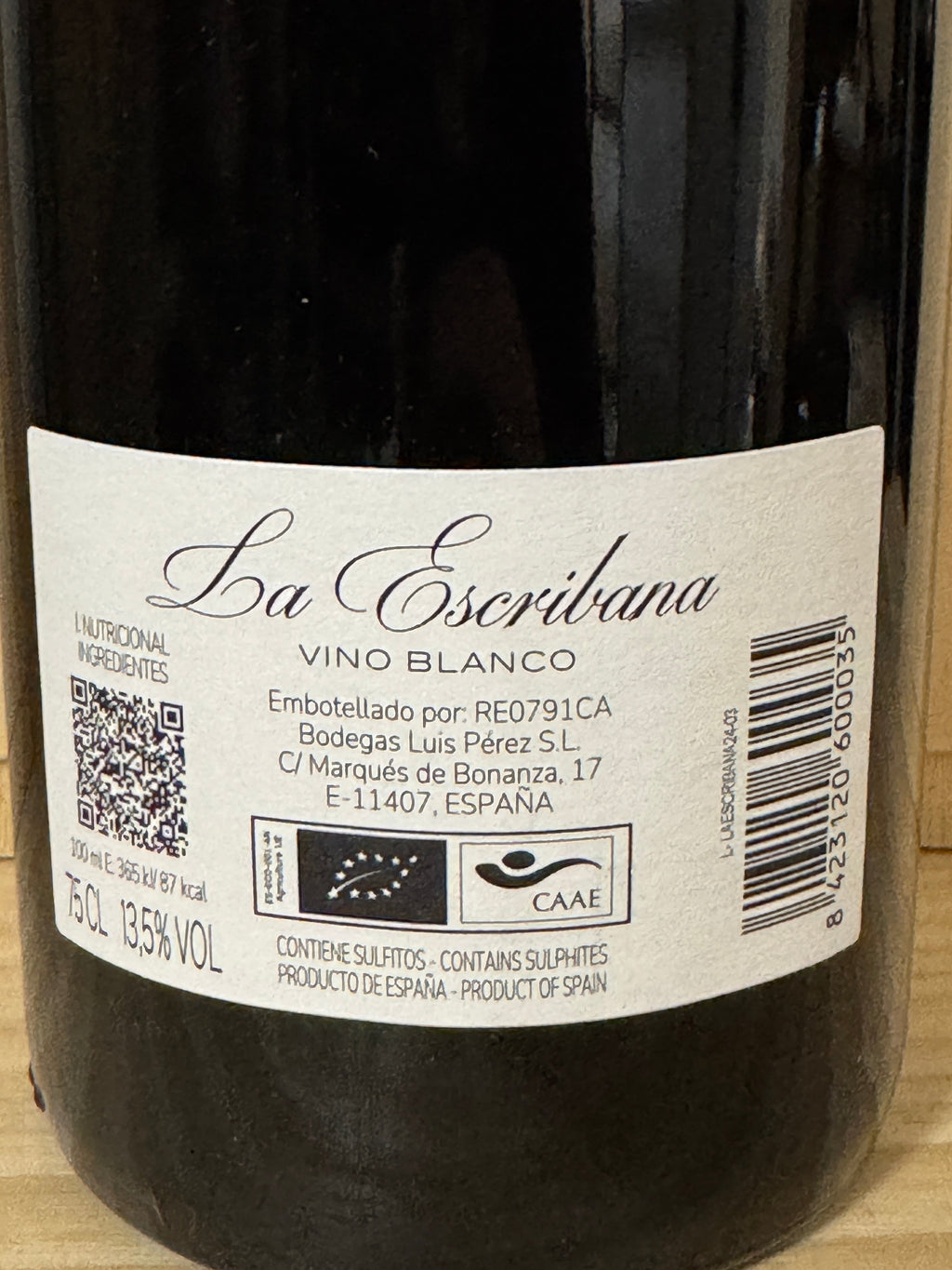 Bodegas Luis Perez La Escribana 2024