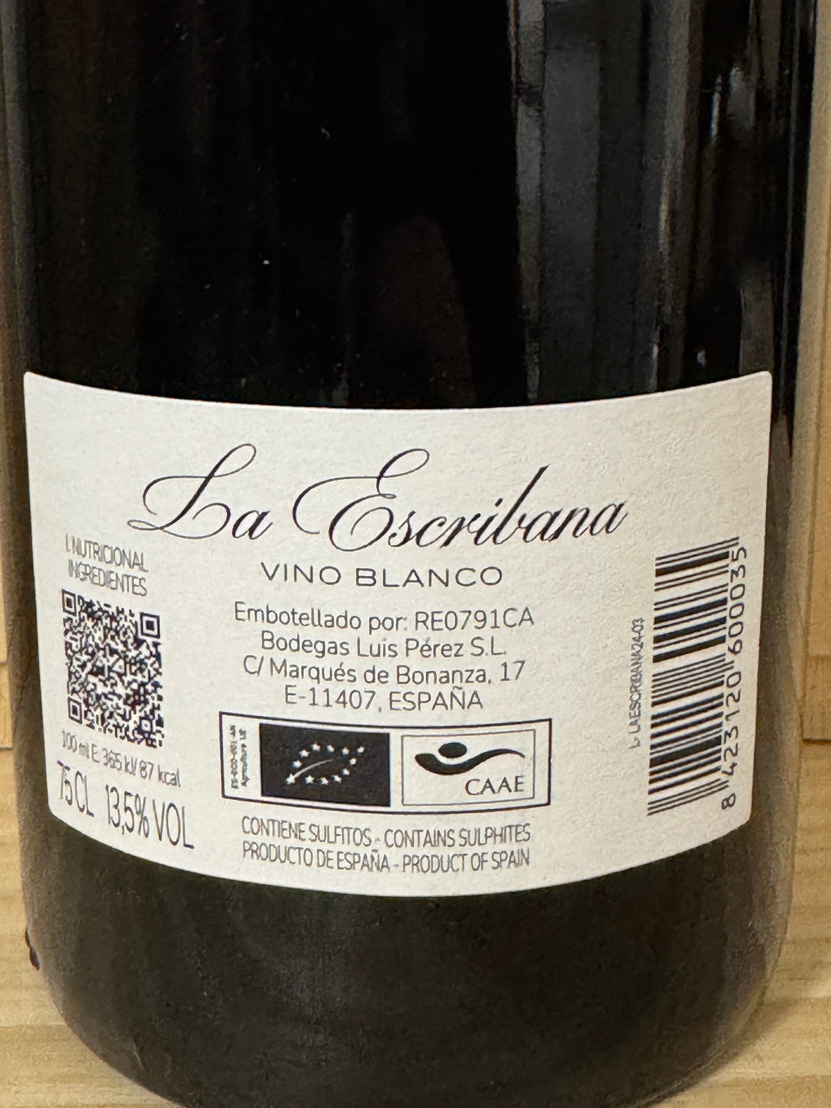 Bodegas Luis Perez La Escribana 2024