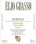 Elio Grasso Barolo Ginestra Casa Maté 2013