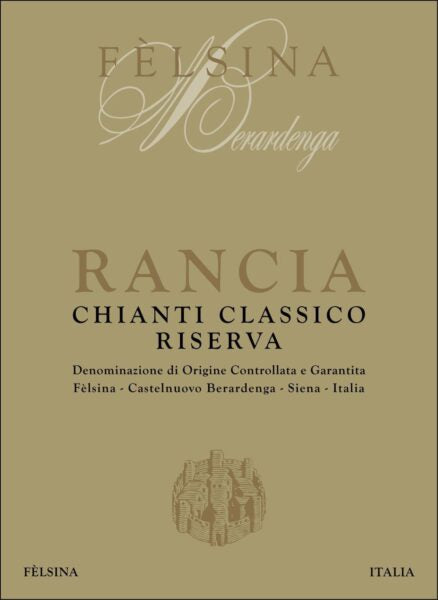 Fèlsina Chianti Classico Riserva Rancia 2015 (Halbflasche)
