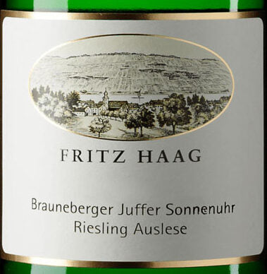 Fritz Haag Riesling Juffer Sonnenuhr Auslese 2009