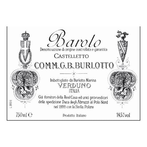 G.B. Burlotto Barolo Castelletto 2018
