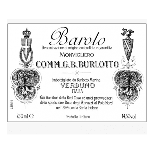 G.B. Burlotto Barolo Monvigliero 2018