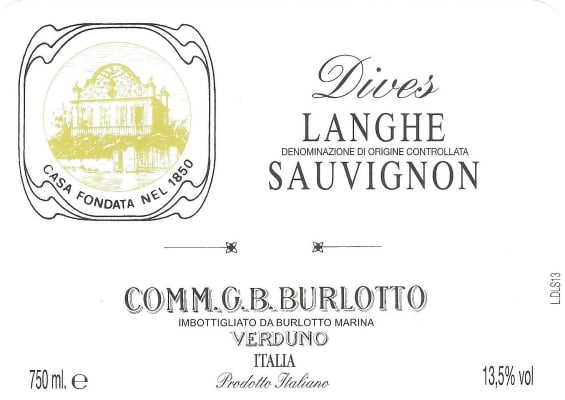 G.B. Burlotto Sauvignon Langhe Dives 2023