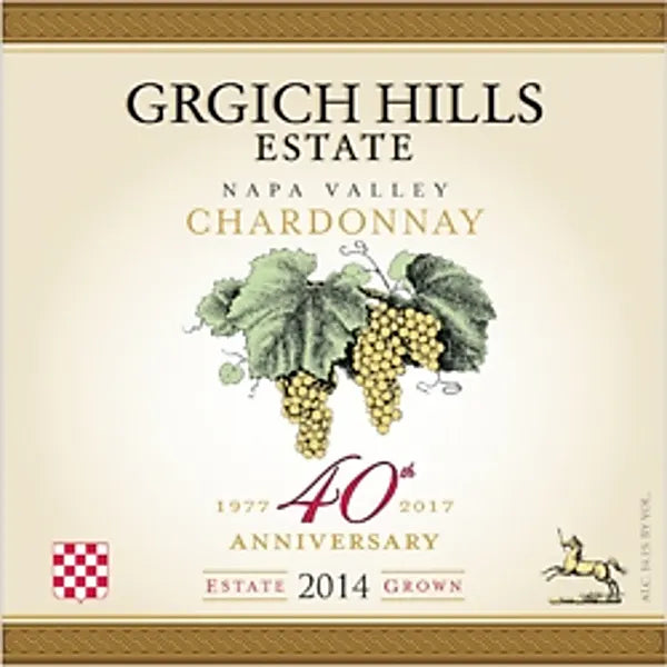 Grgich Hills Estate 40th Anniversary Chardonnay 2014