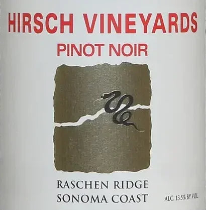 Hirsch Vineyards 'Raschen Ridge' Pinot Noir 2021