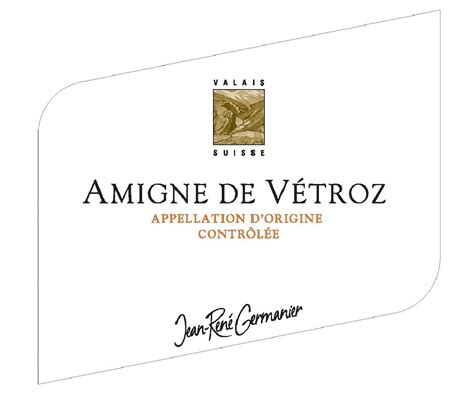 Jean-René Germanier Amigne De Vétroz (2 Abeilles) 2022