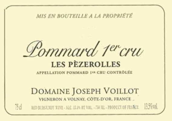 Domaine Joseph Voillot Pommard Les Pézerolles 2018