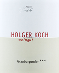 Holger Koch Grauburgunder *** 2016