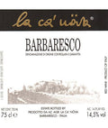 La Ca' Növa Barbaresco 2019