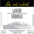 La Ca' Növa Langhe Nebbiolo 2019