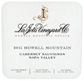 La Jota Cabernet Sauvignon Howell Mountain 2015