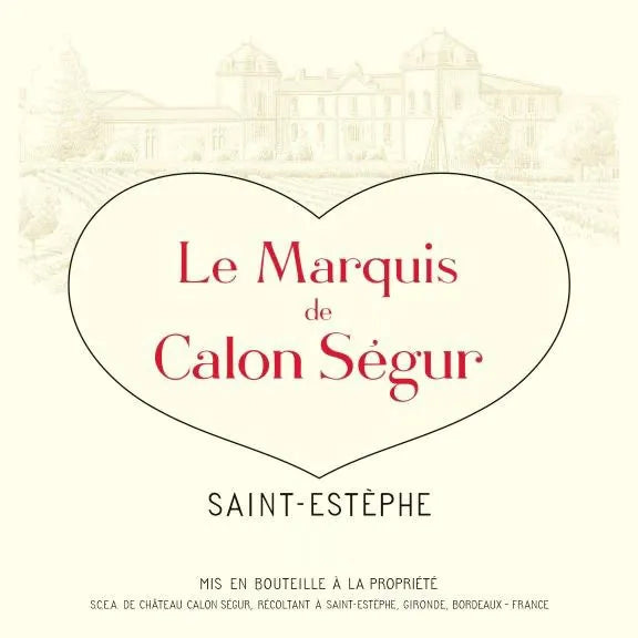 Le Marquis de Calon Ségur 2018 (Halbflasche)