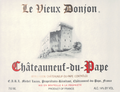 Le Vieux Donjon Chateauneuf-du-Pape 2015