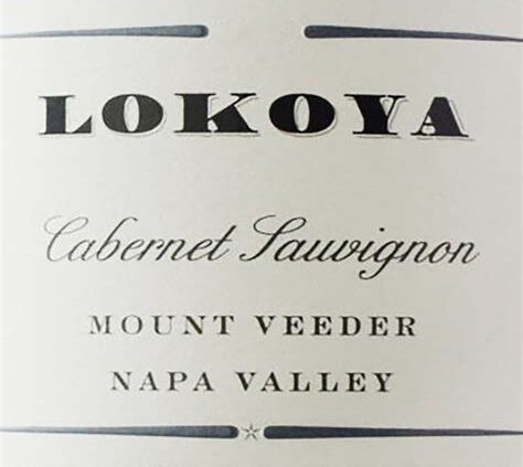 Lokoya Cabernet Sauvignon Mount Veeder 2014