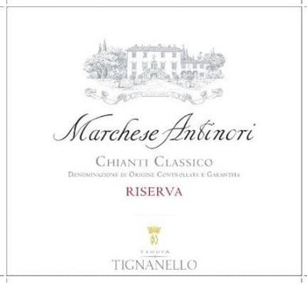 Marchesi Antinori Chianti Classico Riserva Tenuta Tignanello 2018