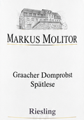 Markus Molitor Riesling Graacher Domprobst Spätlese 2021 (Weisse Kapsel)