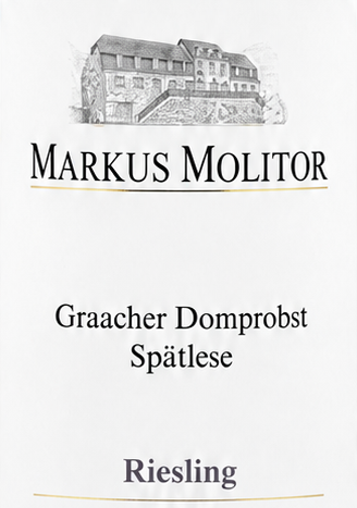 Markus Molitor Riesling Graacher Domprobst Spätlese 2021 (Weisse Kapsel)