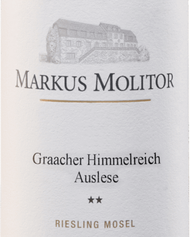 Markus Molitor Riesling Graacher Himmelreich Auslese** 2015 (Halbflasche)