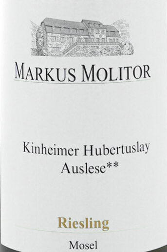 Markus Molitor Riesling Kinheimer Hubertuslay Auslese ** 2023 (Weisse Kapsel)