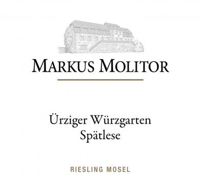 Markus Molitor Riesling Ürziger Würzgarten Spätlese 2023 (Weisse Kapsel)