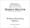 Markus Molitor Riesling Wehlener Klosterberg Kabinett 2016 (Weisse Kapsel)