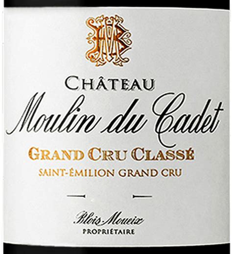 Château Moulin du Cadet 2019