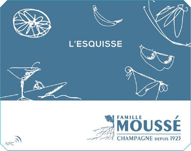 Moussé Fils Champagne L'Esquisse Blanc de Noirs Extra Brut NV