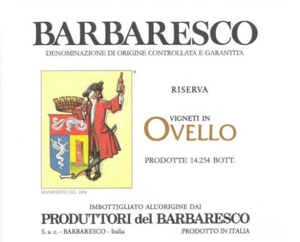 Produttori del Barbaresco Barbaresco Riserva Ovello 2013