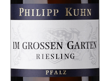 Philipp Kuhn Riesling 'Im Grossen Garten' 2014